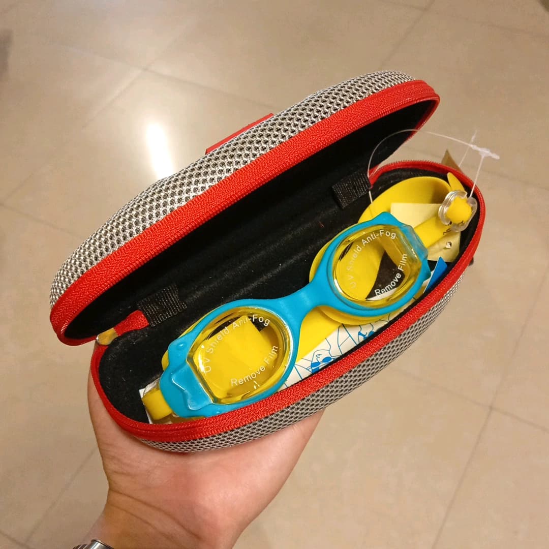 k12 4200 عینک شنا اکوا اکتیفای بلایندیگ بچگانه کیفی شیشه شفاف - تصویر ۴