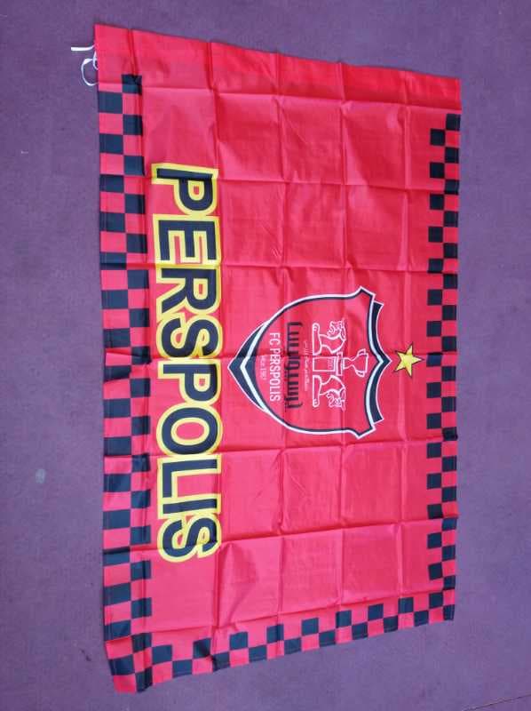 پرچم ساتن پرسپوليس بزرگ خارجي130در85 - image 1