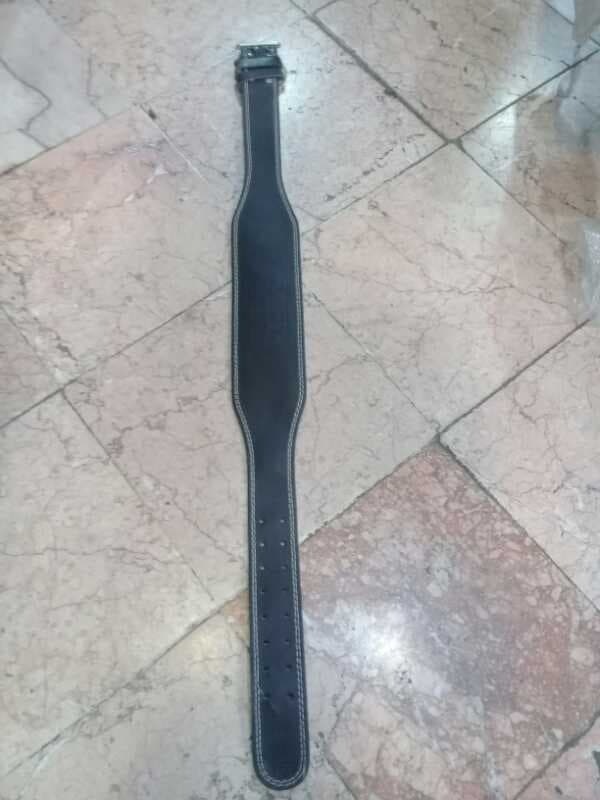 کمربند چرم پاکستاني بالشتک دار10سانت باد - تصویر ۱