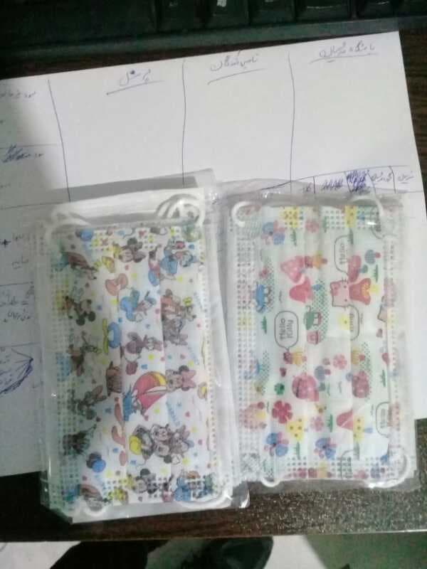 ماسک سه تايي بچگانه