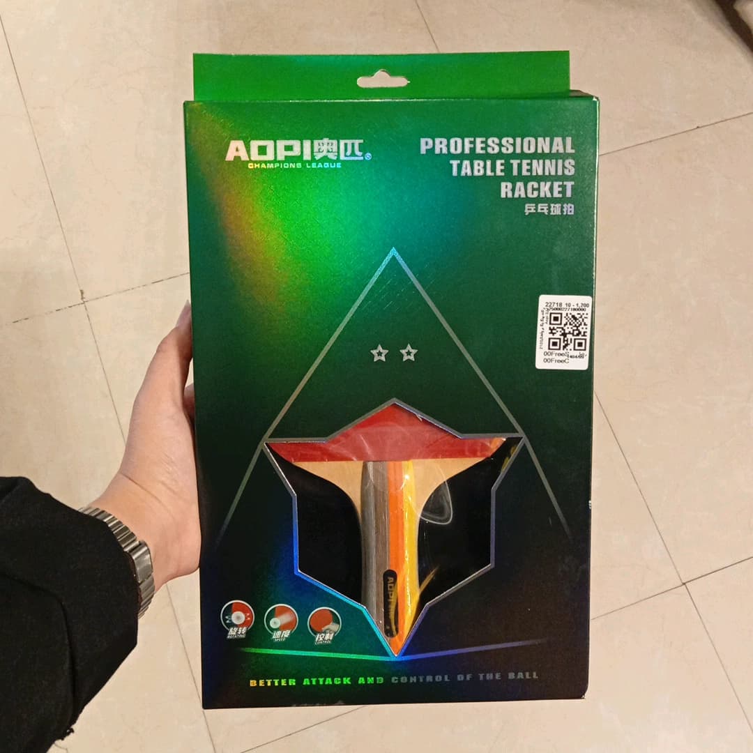 2100راکت پینگ پنگ پروفشنال Aopi لول2 - تصویر ۸