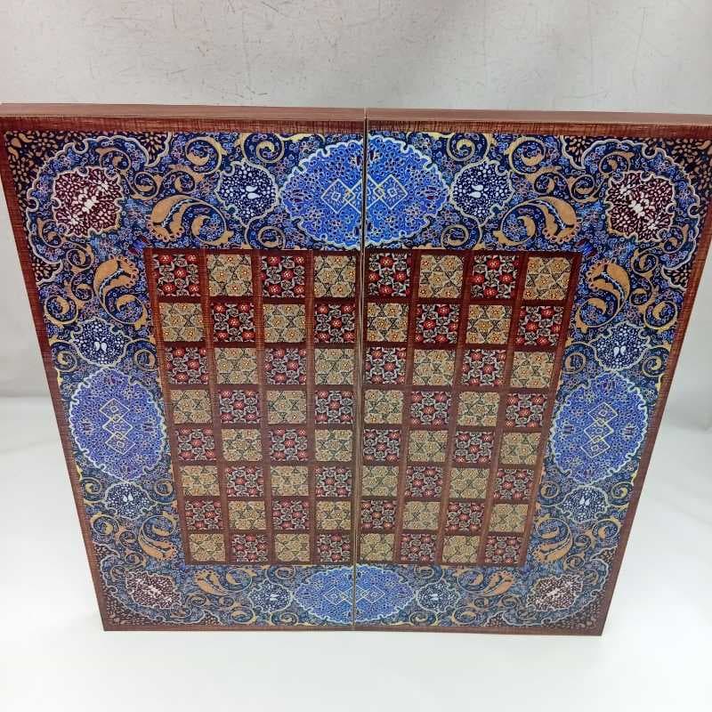 تخته نرد و شطرنج ساده طرح سنتی ایرانی 