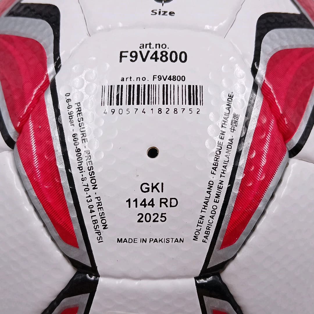 F9V4800 توپ فوتسال/فوتبال چمن مصنوعی مولتن دوخت رویه گلفی براق وانتاگیو 