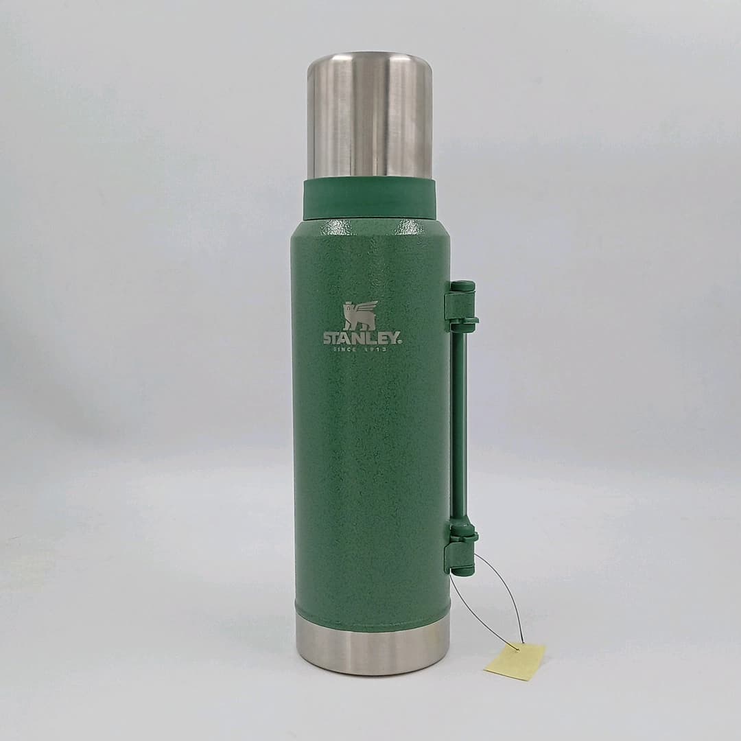 فلاسک/ماگ استنلی دسته تاشو طرح چدنی 1.400 لیتری