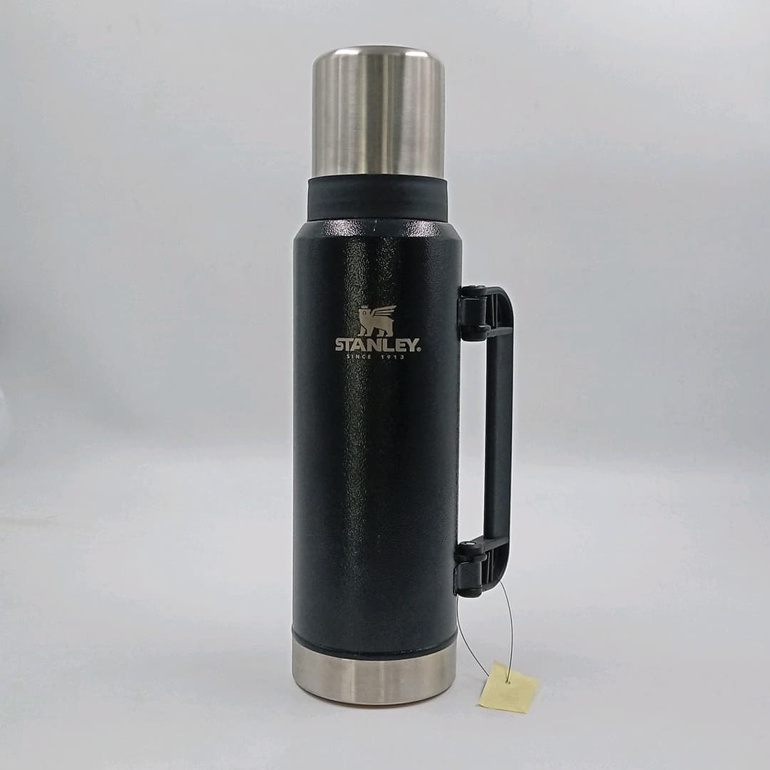 فلاسک/ماگ استنلی دسته تاشو طرح چدنی 1.400 لیتری