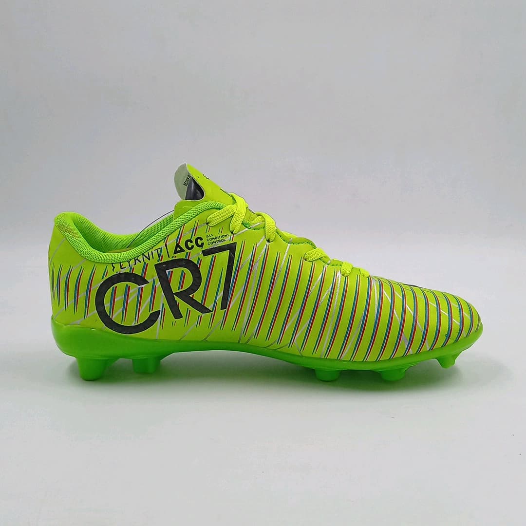 FX4574  کفش نایک مرکوریال سبز تمام یوز CR7  - تصویر ۲