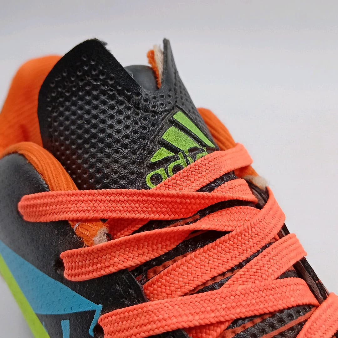 کفش استوک آدیداس مشکی هفت رنگ دور دوخت - تصویر ۷