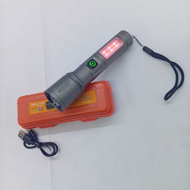 ZY-603 چراغ قوه مینی اسمال سان پنل چراغی دار شارژی
