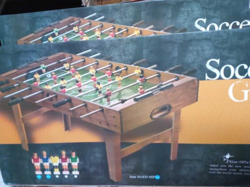 835-8sp فوتبال دستی بزرگ چوبی پایه بلند شماره انداز 105 در 52 در 13.5 ساکر گیم