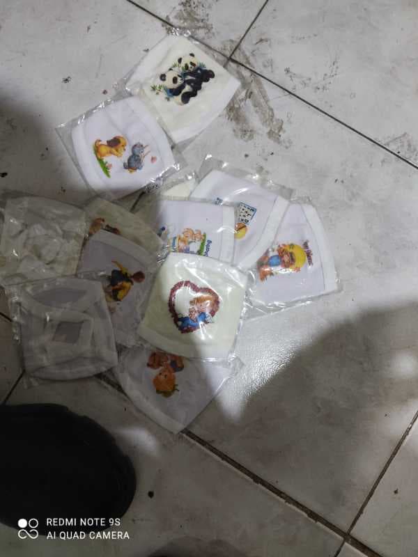 ماسک پارچه اي بچگانه