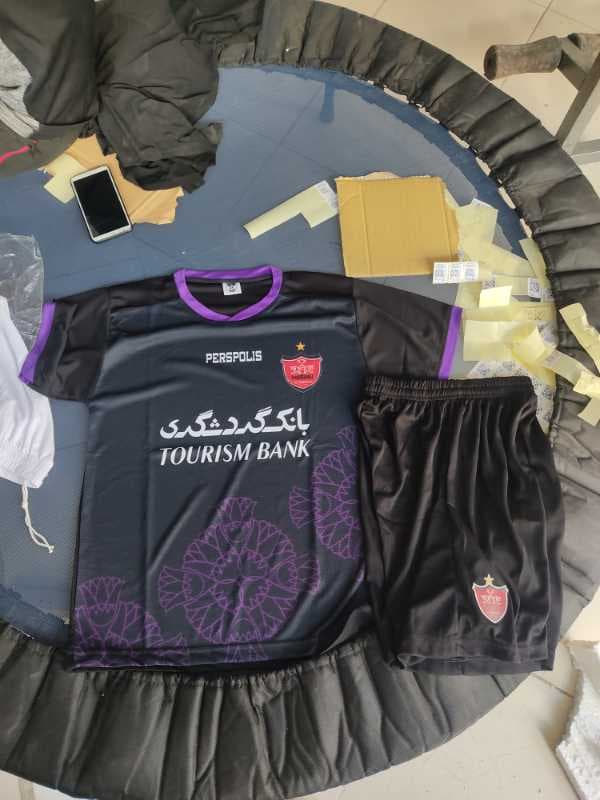 تيشرت شورت ديور پرسپوليس مشکي - تصویر ۱