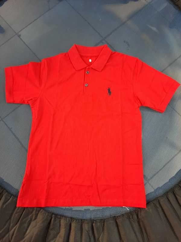 تيشرت يقه دار نخي polo - تصویر ۱
