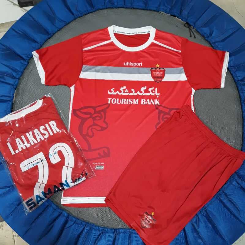 تيشرت شورت قرمز پرسپوليس ال اسپورت - تصویر ۱