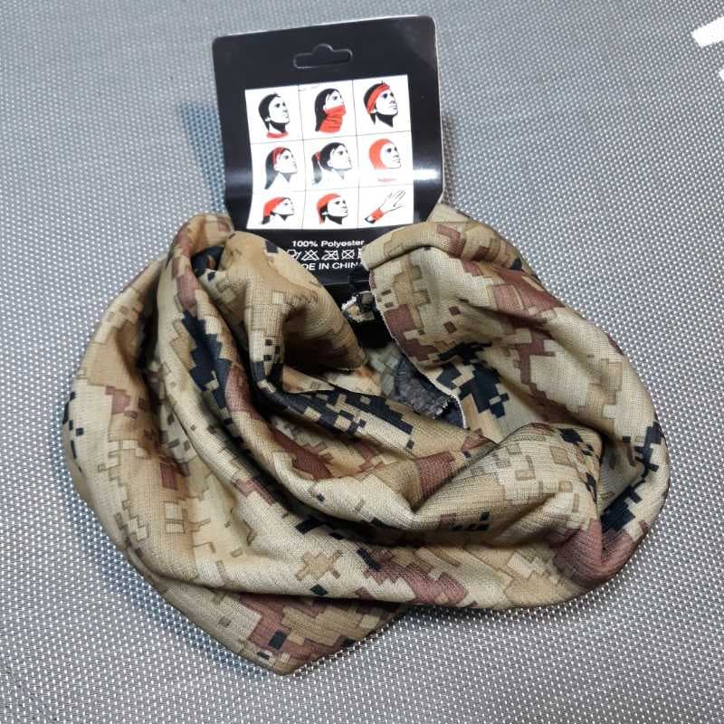 اسکارف خزدار طرح چريکي - تصویر ۱