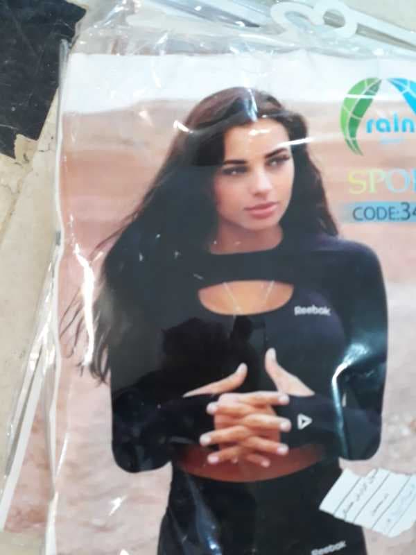  3478نیم تنه لگ جلوباز مشکی راین - تصویر ۱