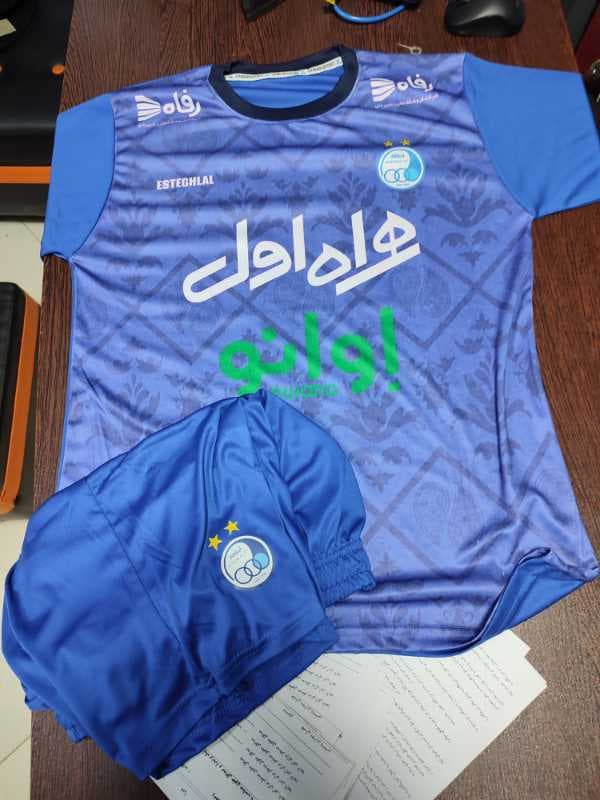 تیشرت شورت استقلال طرح همراه اول اوانو - image 1