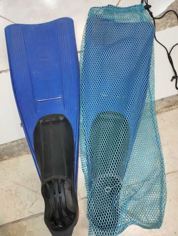 فین شنا سرعتی پک توری اعلا دورنگ - تصویر ۱
