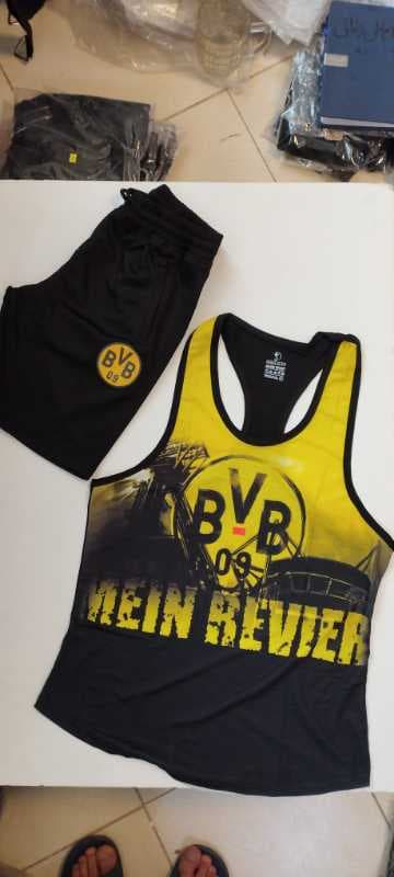 رکابی شلوارک جیب زیپدار BVB نخی زنبوری - تصویر ۱