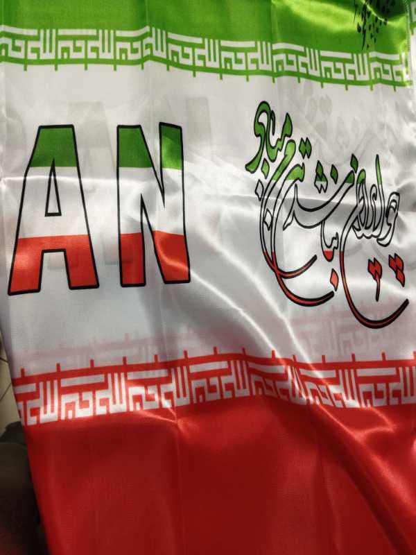 پرچمکوچک ساتن اعلا ایران 100در68 و110در70