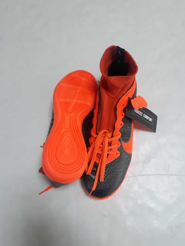 کفش سالنی بچگانه جورابی مرکوریال نارنجی - image 1