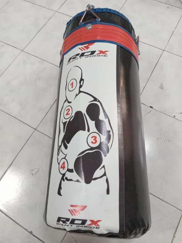 کیسه بوکس چرمی روکس عکس دار 70سانتی - تصویر ۱