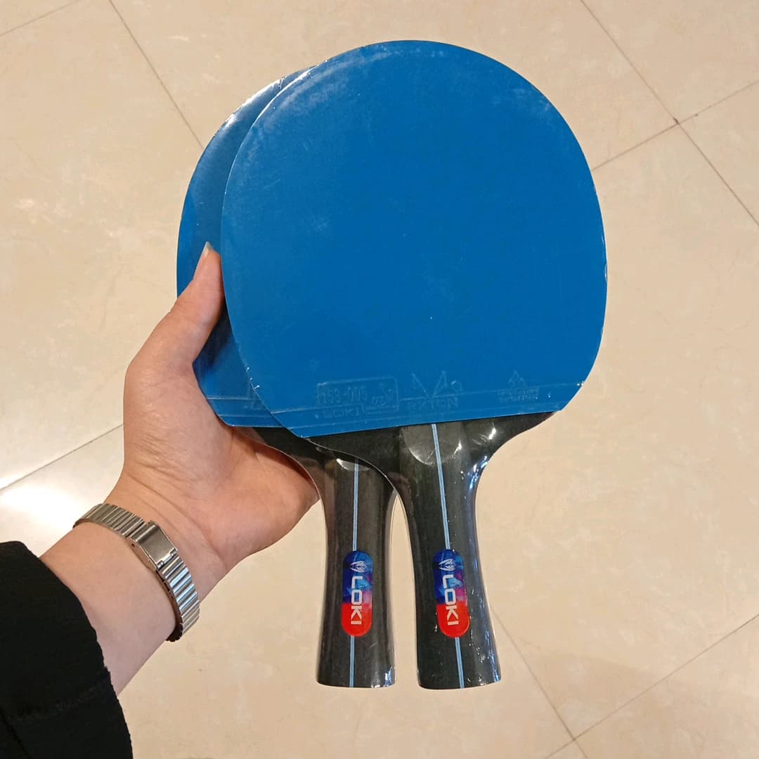 راکت لوکی جفتی کربن سریس توپ دار کاوردار وانگ هو - تصویر ۸