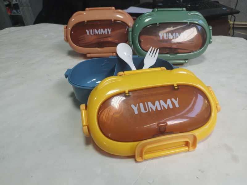 ظروف پلاستیکی قاشق و چنگال دار yummy  - تصویر ۱