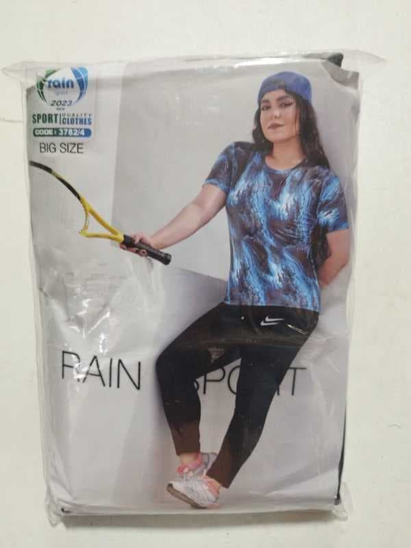 3782/4 تیشرت وشلوار زنانه مدل ابرو باد آبی - تصویر ۱