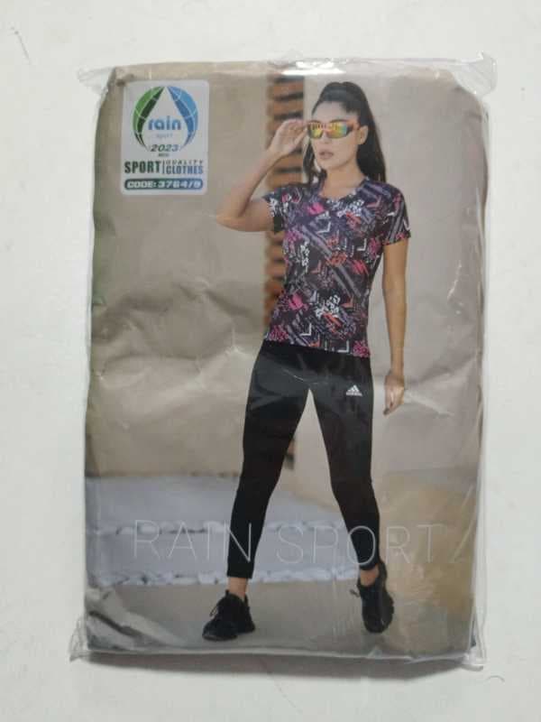 3764/9تیشرت وشلوار زنانه مدل 5رنگ - تصویر ۱