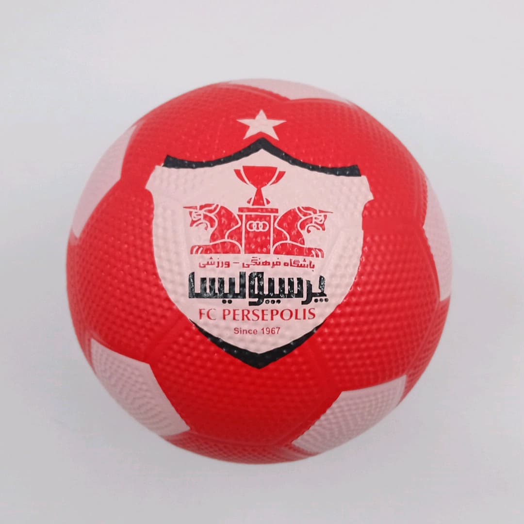 توپ فوتبال اسفالتی پرسپولیس - تصویر ۱