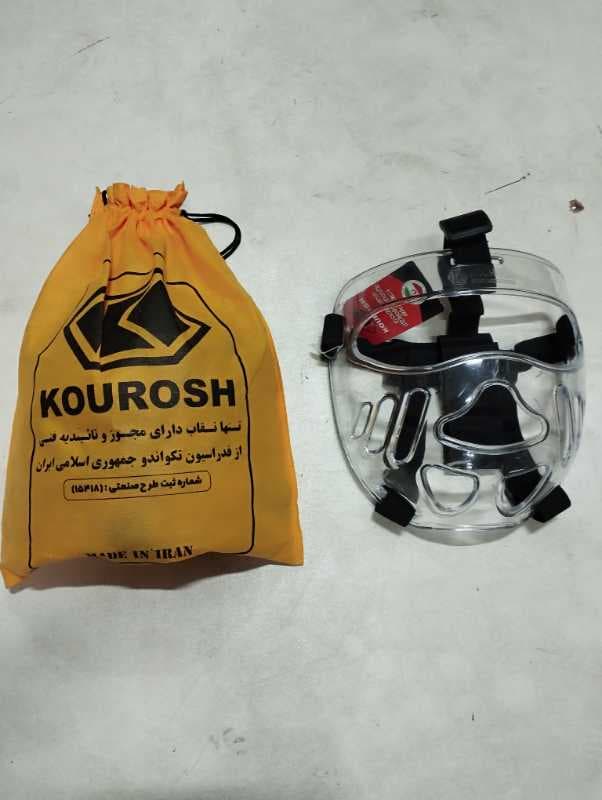 15418نقاب شیشه ایی پشت کش دار کوروش