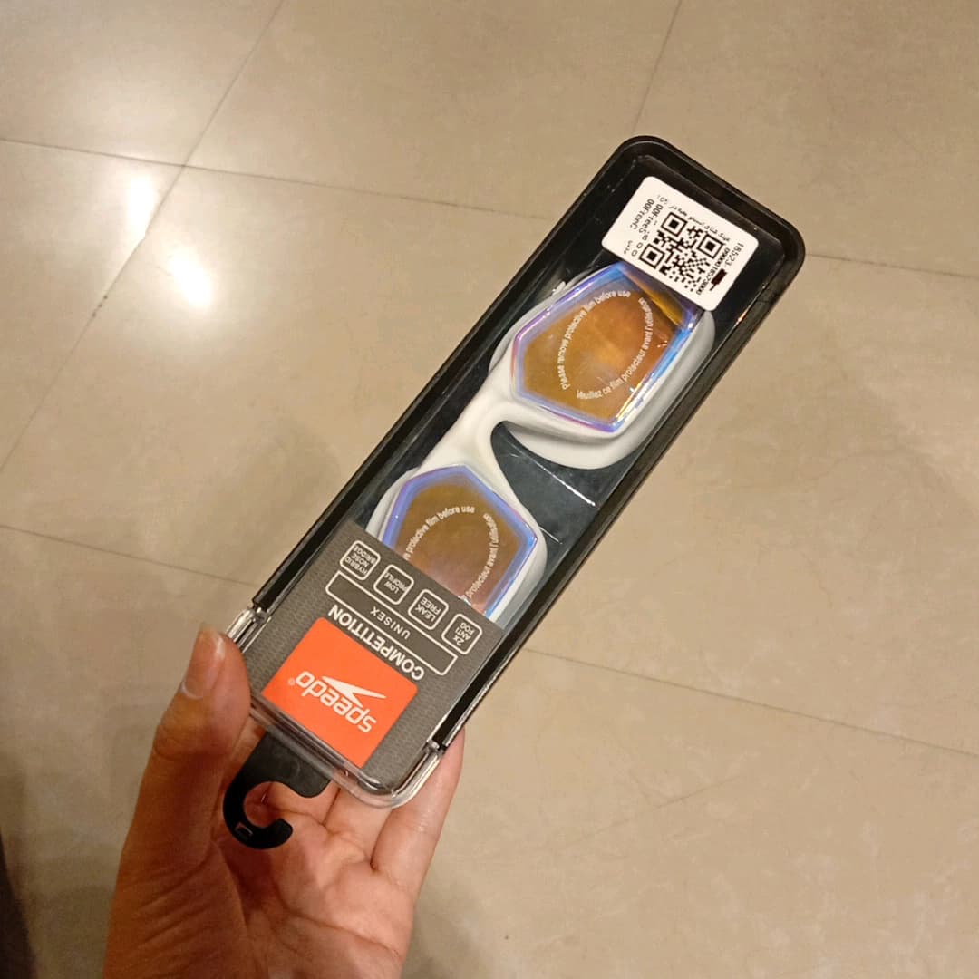 105عینک شنای اسپیدو جعبه دار شیشه رنگی - تصویر ۷