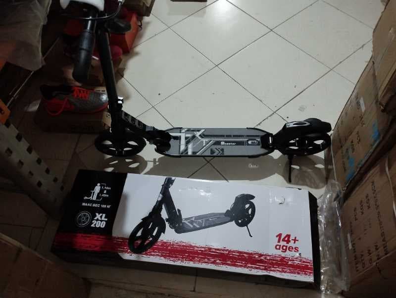 e ای اسکوتر چرخ بزرگ 14پلاس 200ایکس لارج کمک فنردار - تصویر ۱
