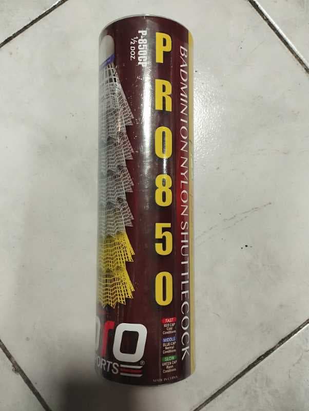 850 توپ بدمینتون پرو اسپورت 6تایی 