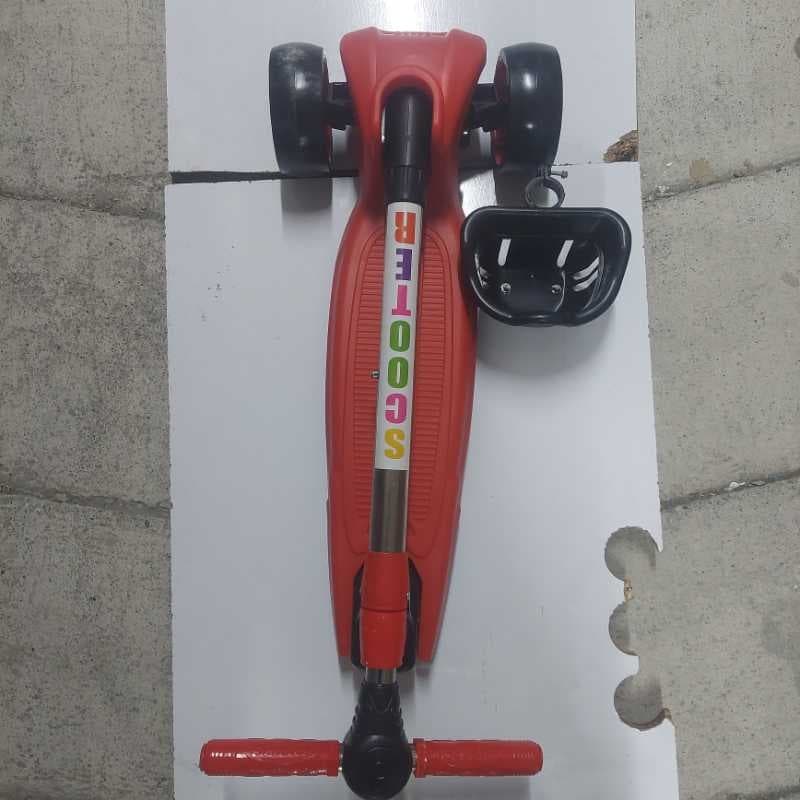 2515 اسکوتر سه چرخ پهن سبد دار تسما تی1