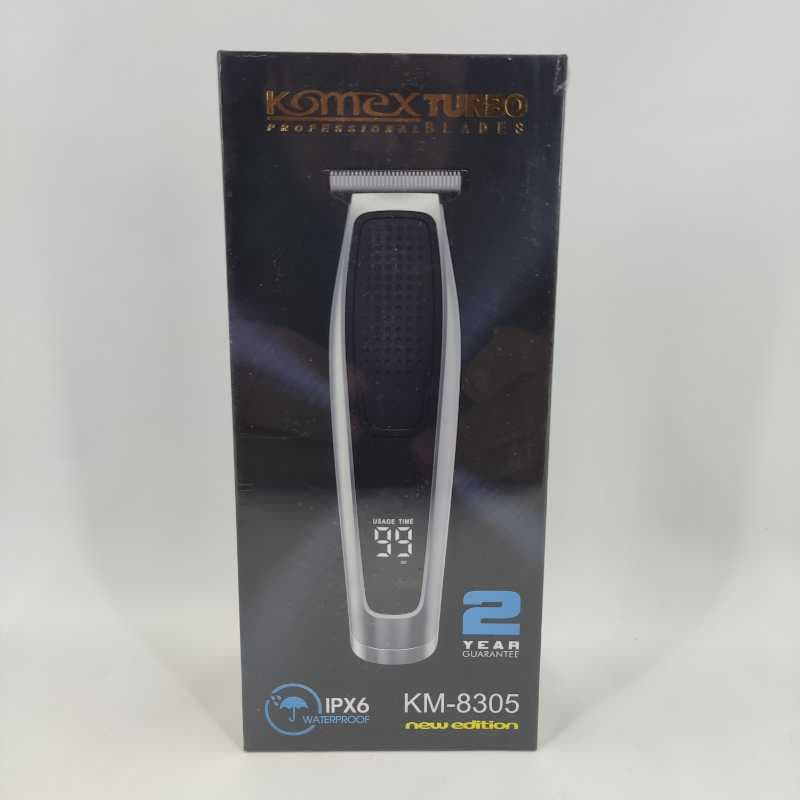 km-8305ماشین ریش تراش ضداب شارژی هومکس  توربو بلادس